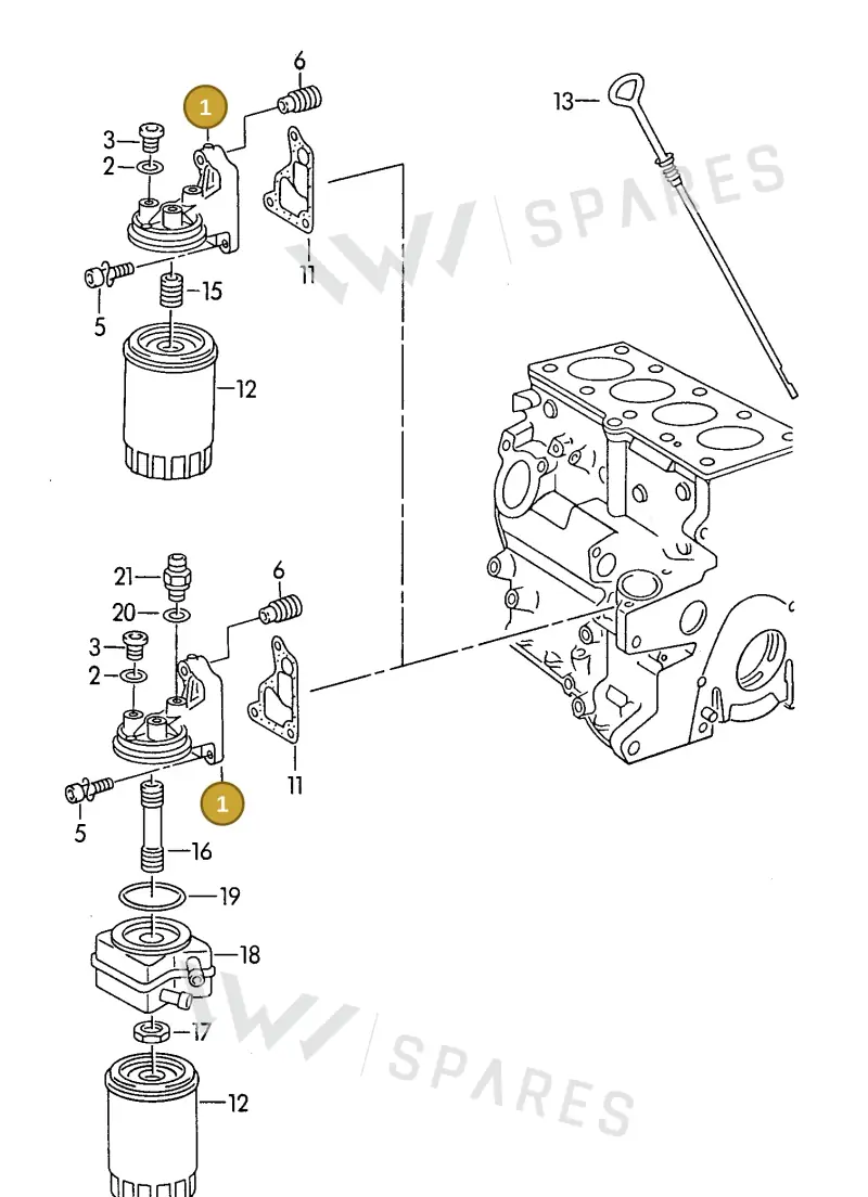 028115417 — SEAT ALHAMBRA (1996-2000) diagram 121115500, position 1