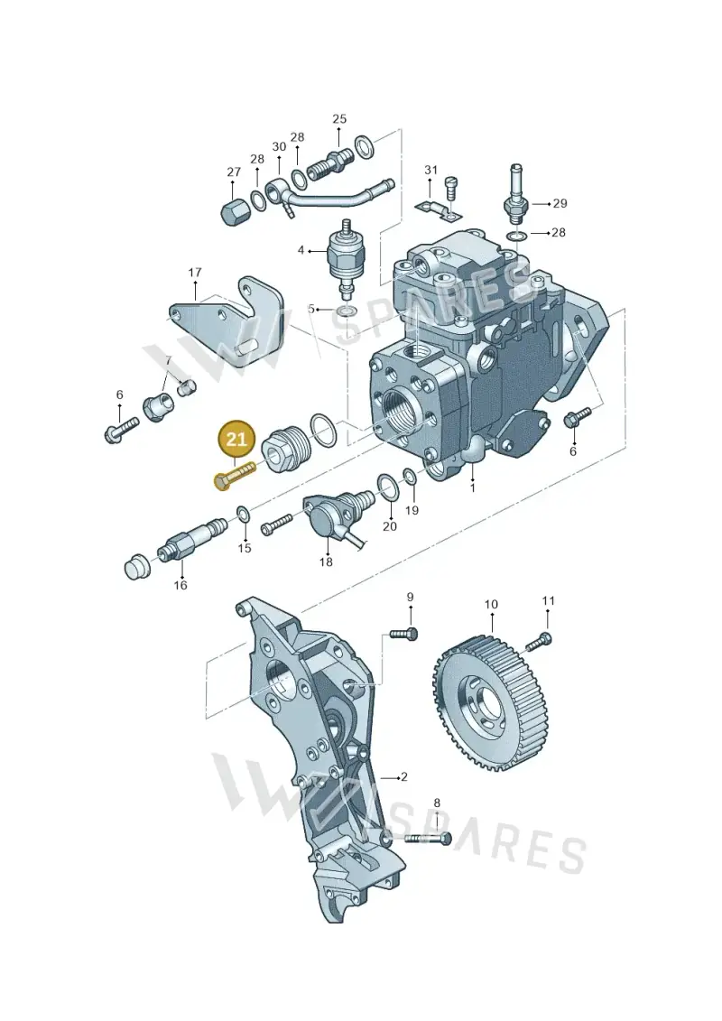 028130231 — SEAT IBIZA                  06> (2005-) diagram 194130200, position 21