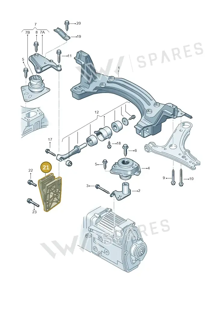 028199275A — SEAT AROSA (1997-2003) diagram 158199200, position 21