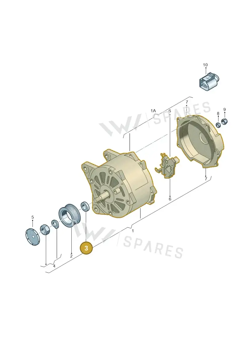 028903237E — SEAT Toledo Reference (2012-2015) diagram 631903000, position 3