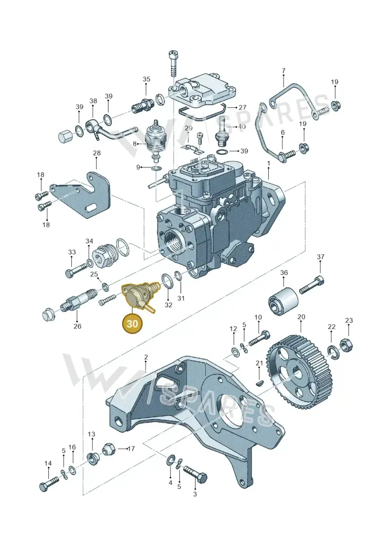 028906283P — SEAT AROSA (2003-2004) diagram 121130200, position 30