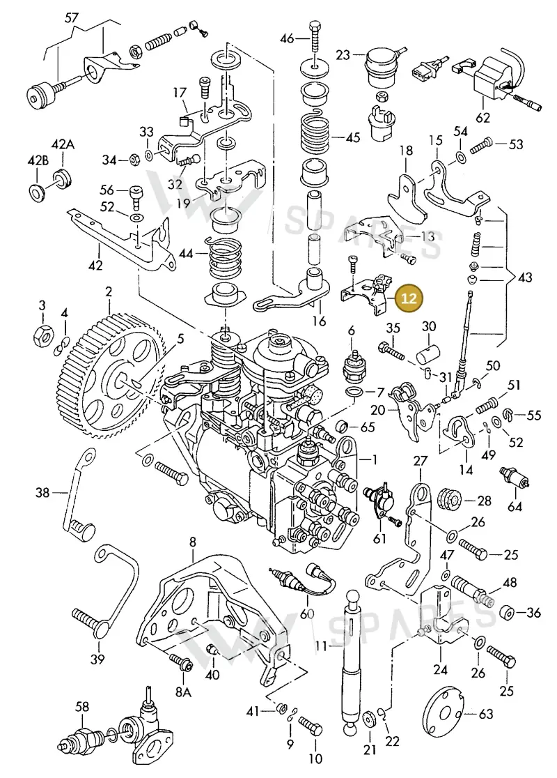 028959489 — SEAT TOLEDO        SEAT MOD.97>99 (1996-1999) diagram 121130100, position 12