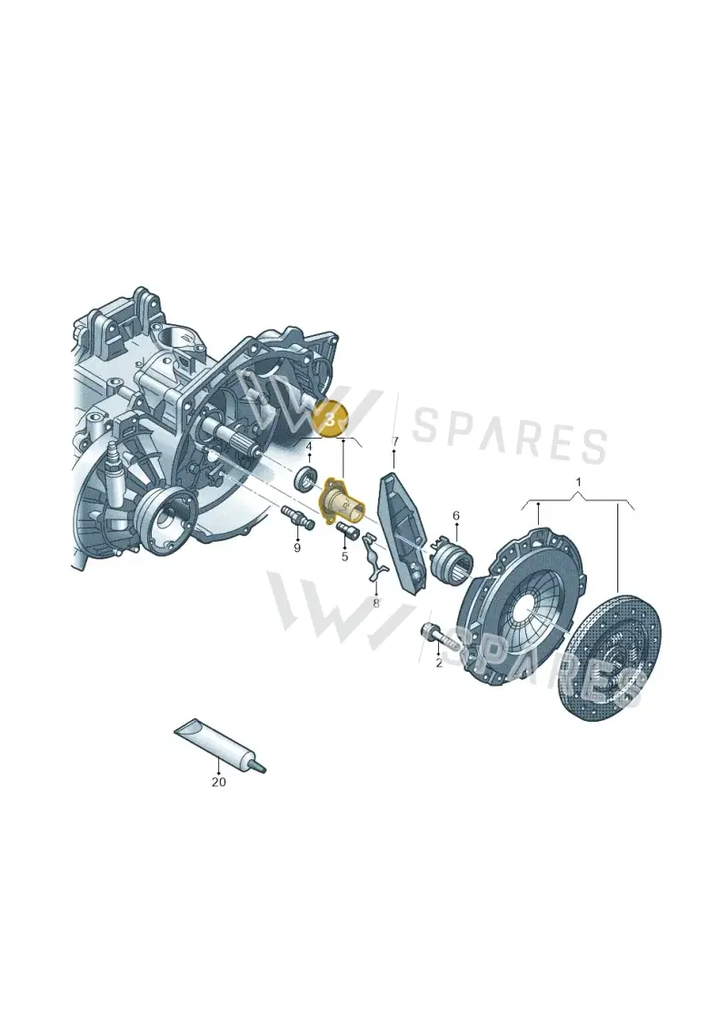 02A141180A — SEAT Ateca Style (2016-) diagram 649141300, position 3