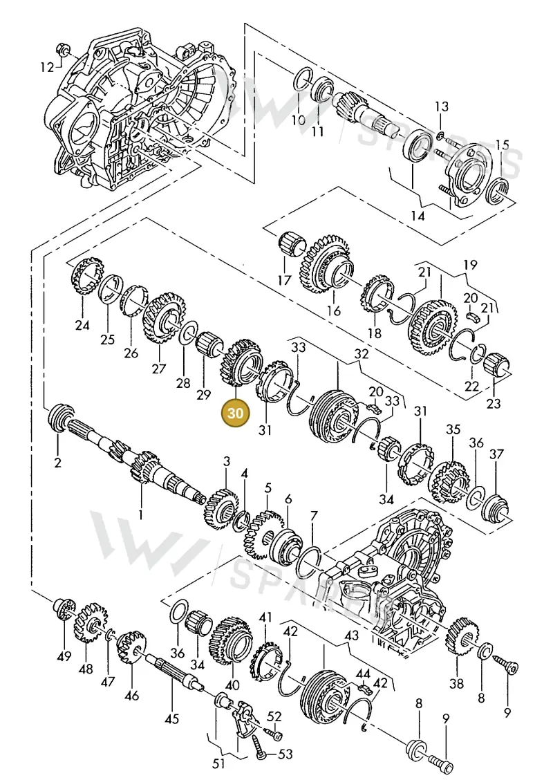 02A311129AQ — SEAT TOLEDO        SEAT MOD.97>99 (1996-1999) diagram 143311460, position 30