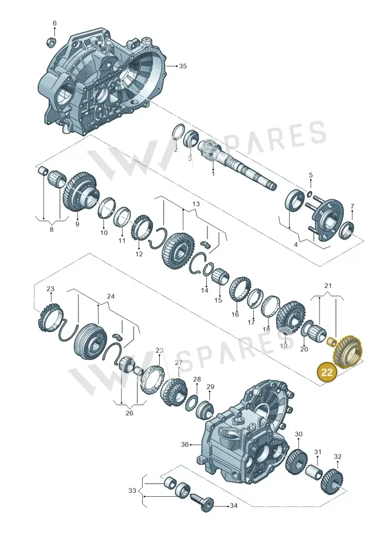 02A311129CH — SEAT Ibiza FR (2017-) diagram 746311300, position 22