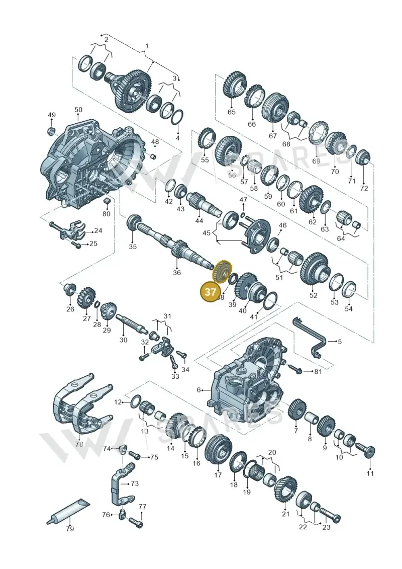 02A311285BB — SEAT Ibiza FR (2017-) diagram 827320030, position 37