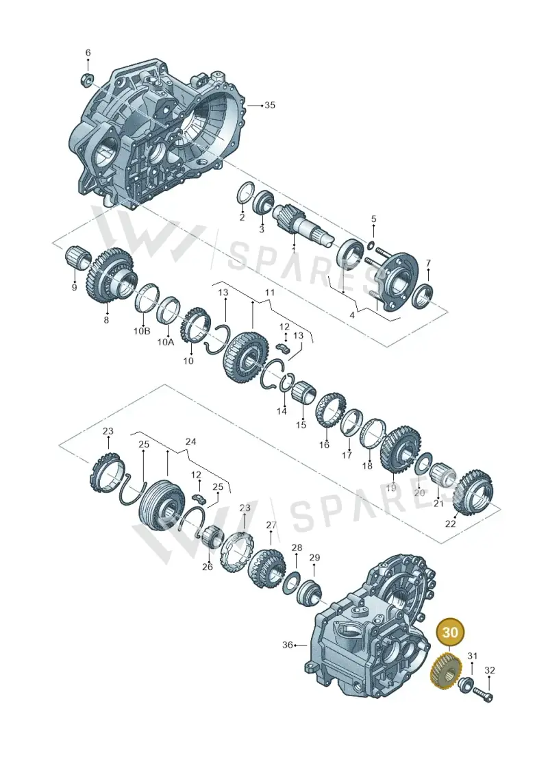 02A311361BG — SEAT Toledo Reference (2012-2015) diagram 201311380, position 30