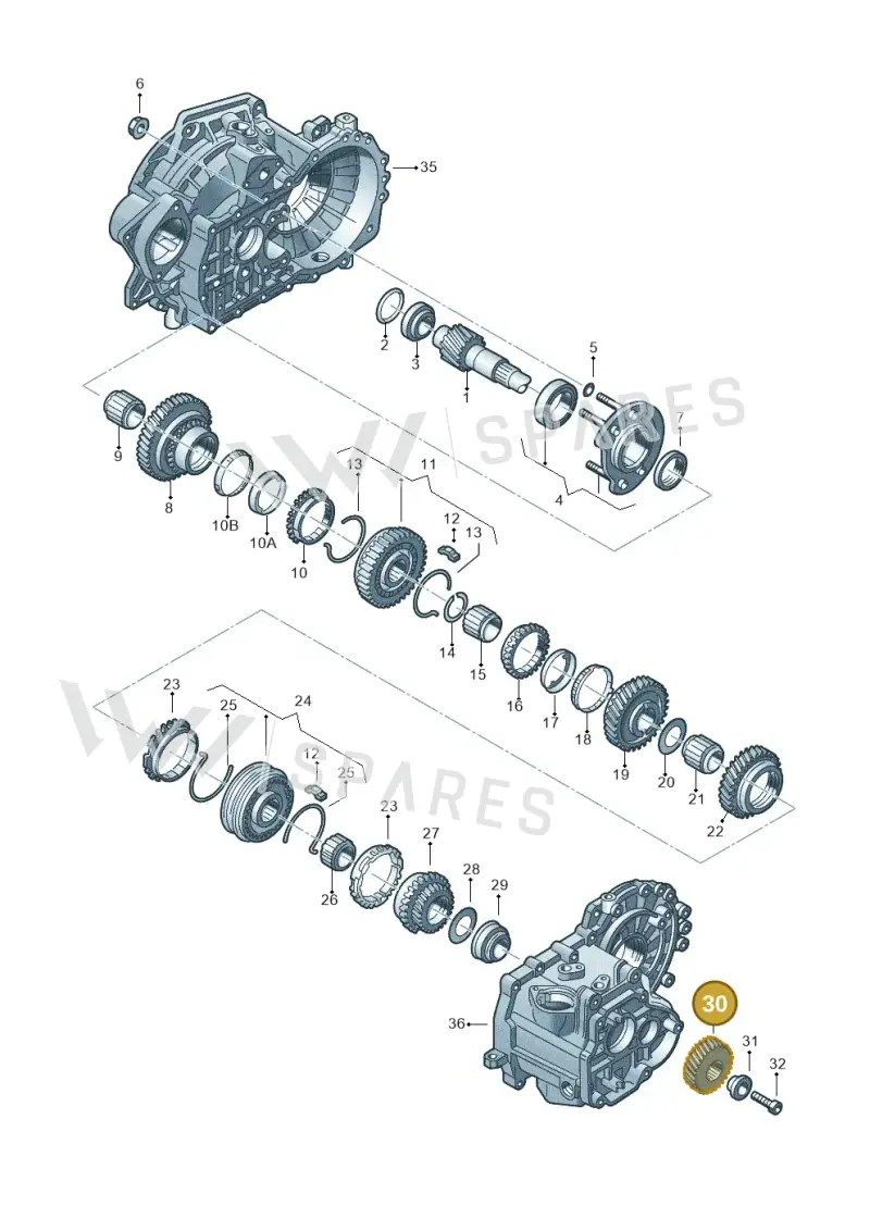 02A311361Q — SEAT IBIZA                  06> (2005-) diagram 201311380, position 30
