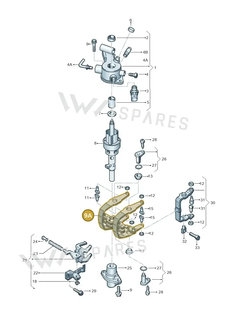 02A311490K — SEAT TOLEDO/LEON/LEON-4 (2001-2006) diagram 266311900, position 9A