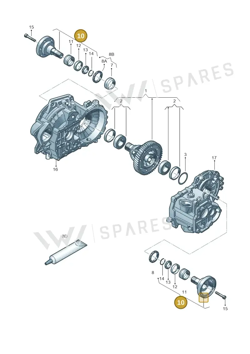 02A409344 — SEAT Ibiza FR (2017-) diagram 746409180, position 10