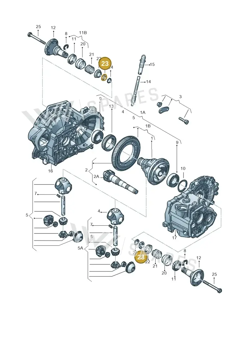 02A409374 — SEAT TOLEDO        SEAT MOD.97>99 (1996-1999) diagram 148409250, position 23