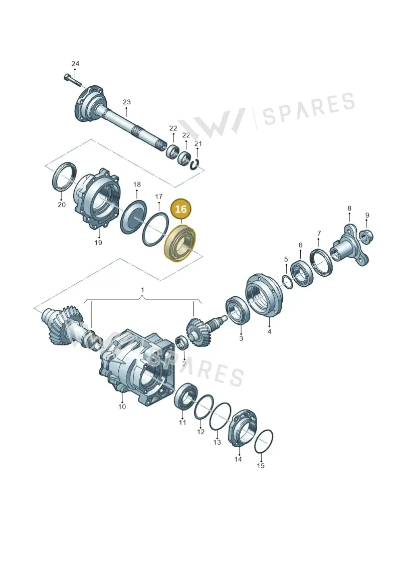 02D409123 — SEAT TOLEDO/LEON/LEON-4 (2001-2006) diagram 194409470, position 16