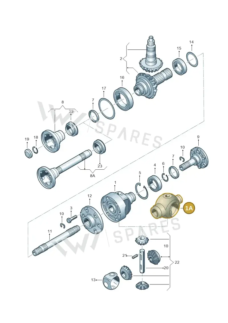 02D525121B — SEAT Alhambra (2006-2010) diagram 194525120, position 1A
