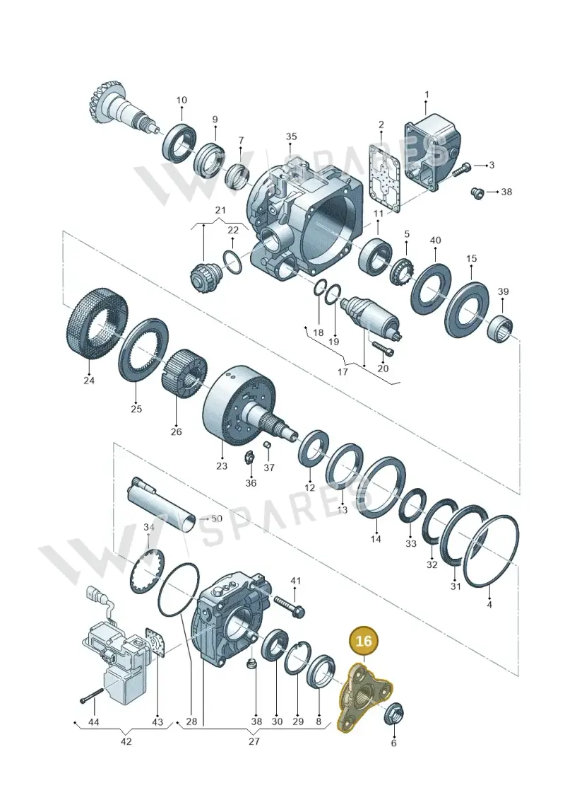 02D525284 — SEAT Alhambra (2006-2010) diagram 194525150, position 16
