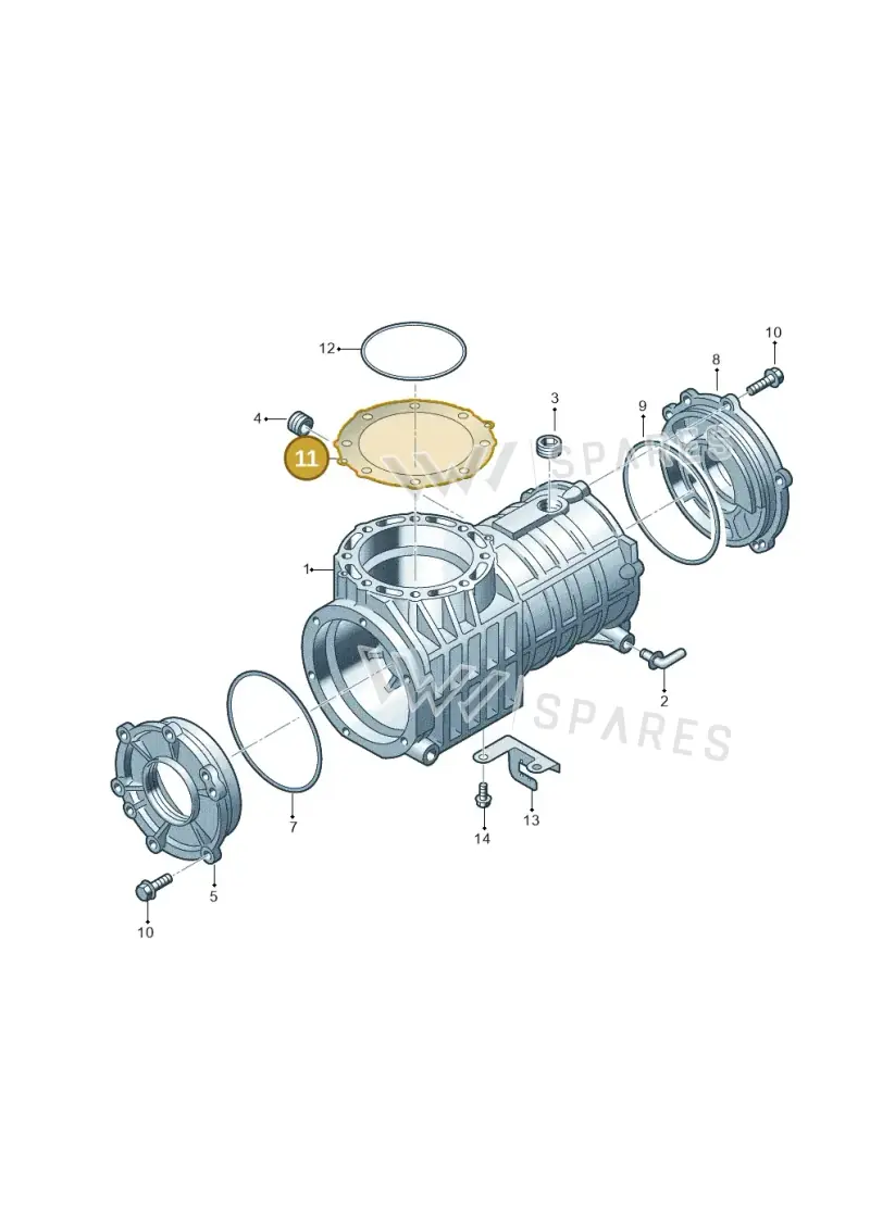 02D525291CB — SEAT Alhambra (2006-2010) diagram 194525110, position 11