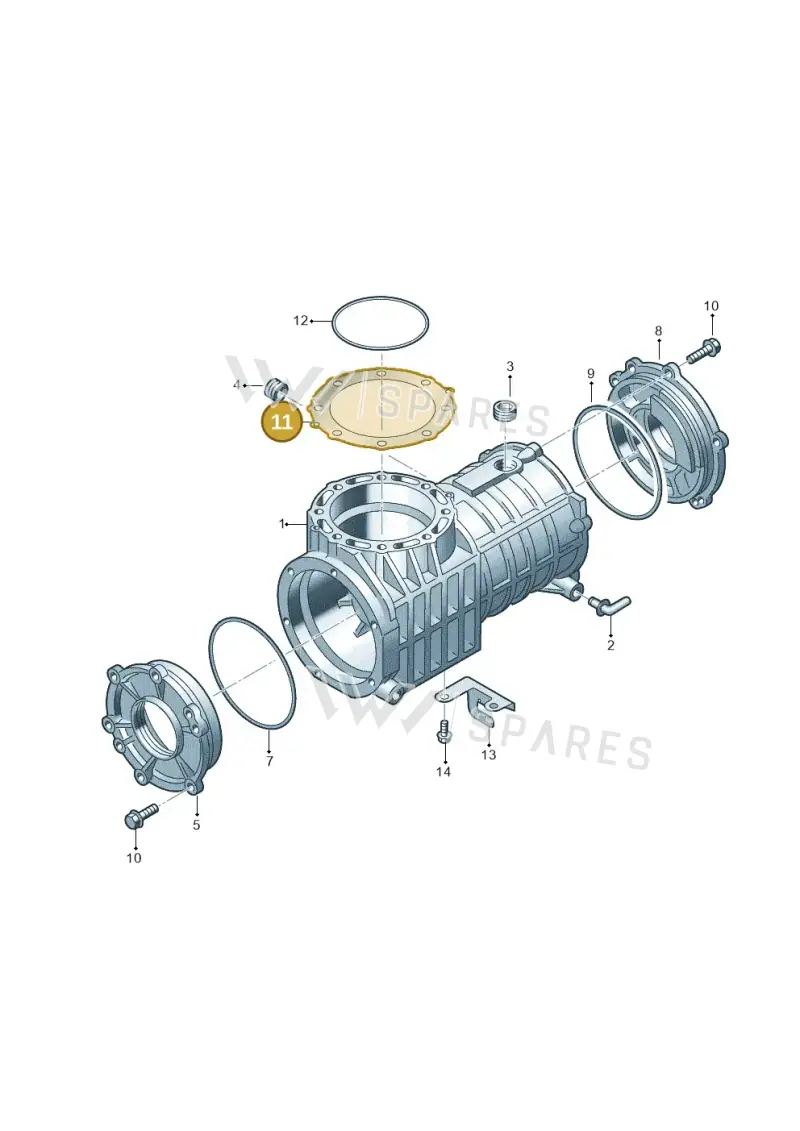 02D525291CF — SEAT Alhambra (2006-2010) diagram 194525110, position 11