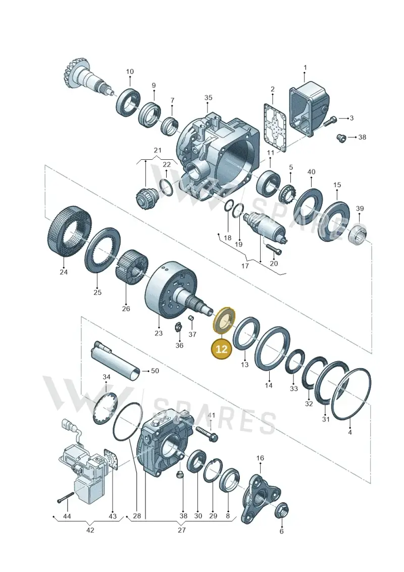 02D525293 — SEAT Alhambra (2006-2010) diagram 194525150, position 12