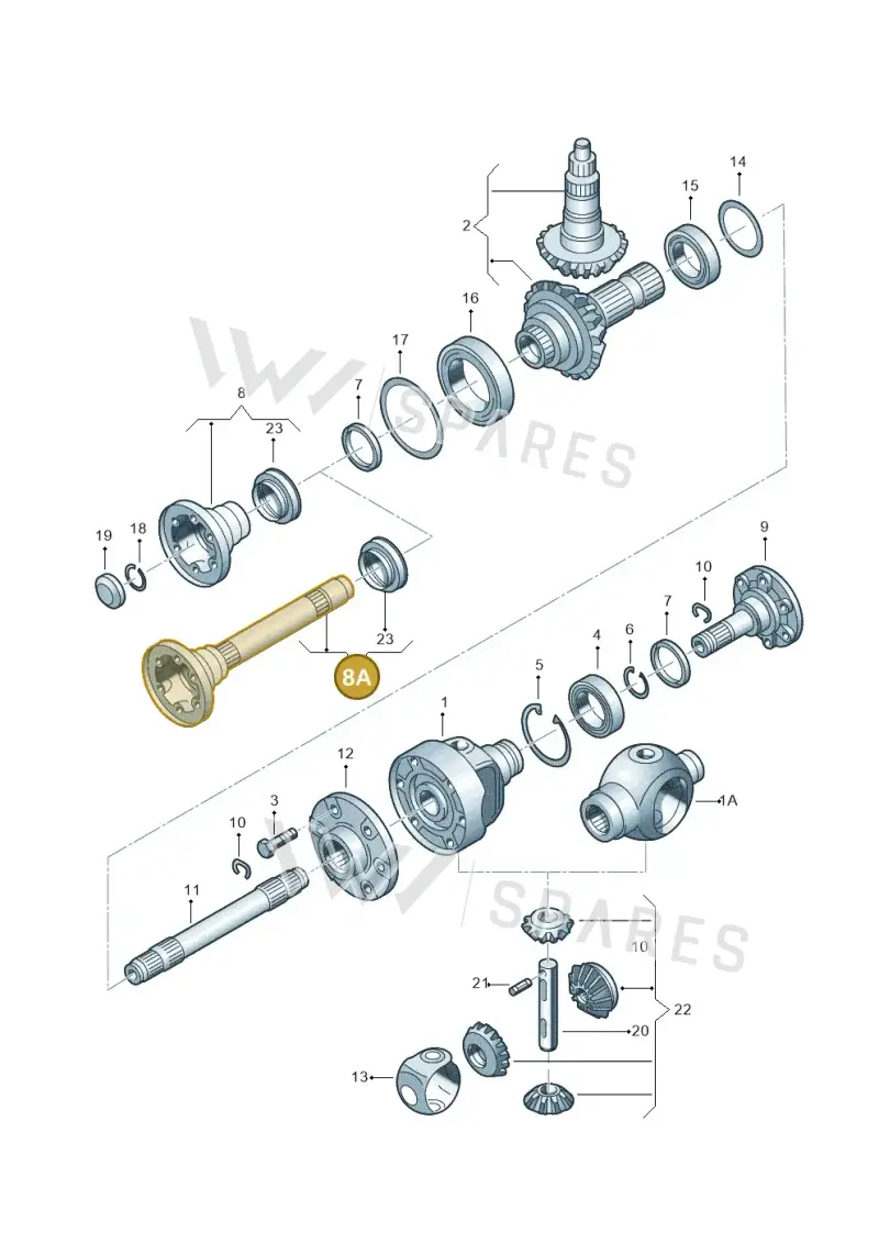 02D525351J — SEAT Alhambra (2006-2010) diagram 194525120, position 8A