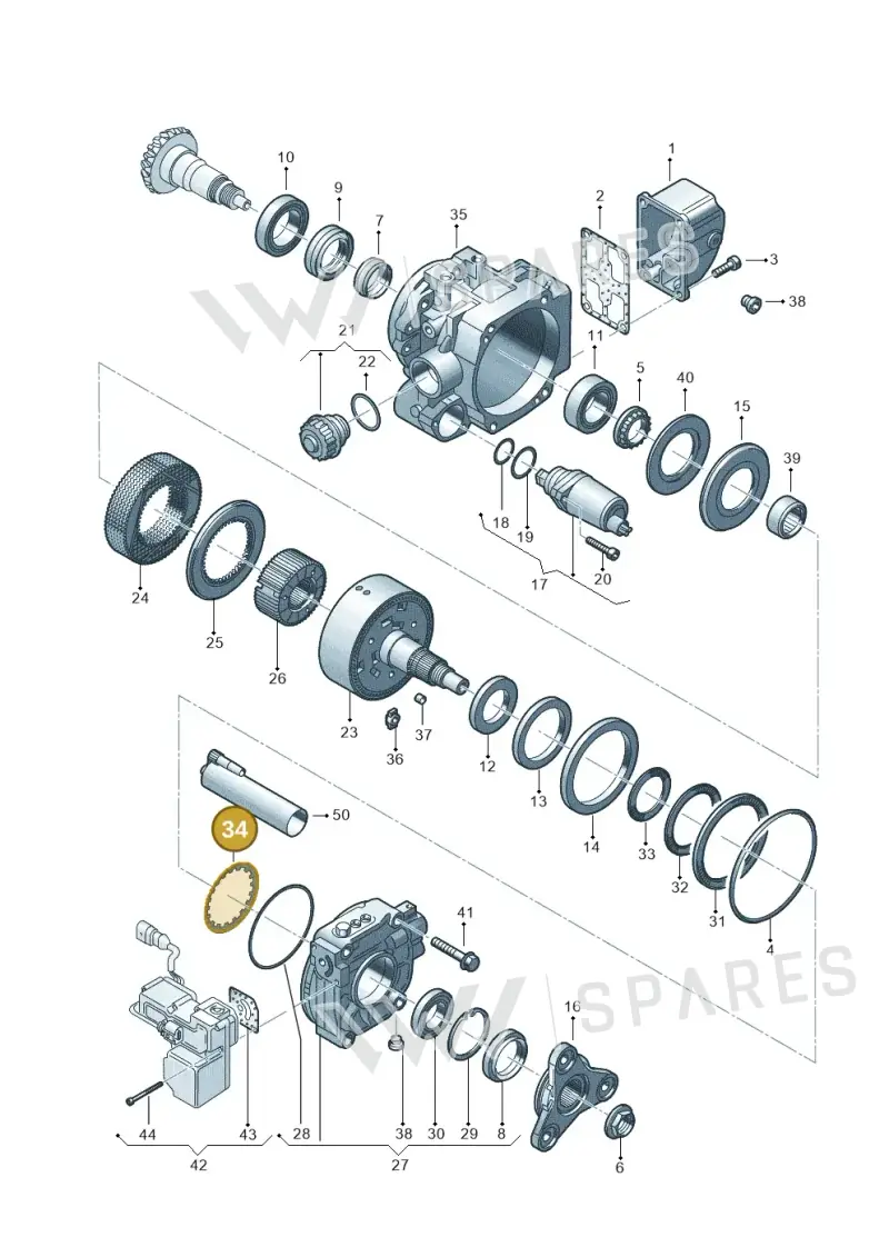 02D525617 — SEAT Alhambra (2006-2010) diagram 194525150, position 34