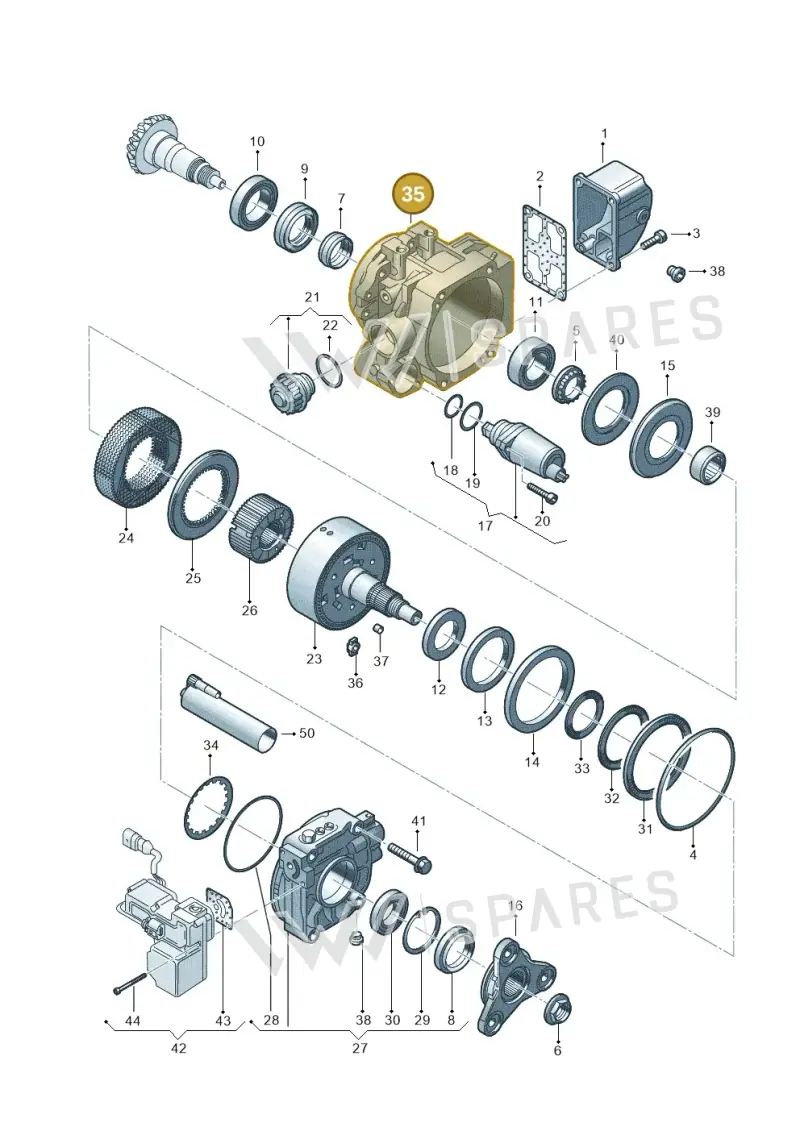 02D525646B — SEAT TOLEDO/LEON/LEON-4 (2001-2006) diagram 194525150, position 35