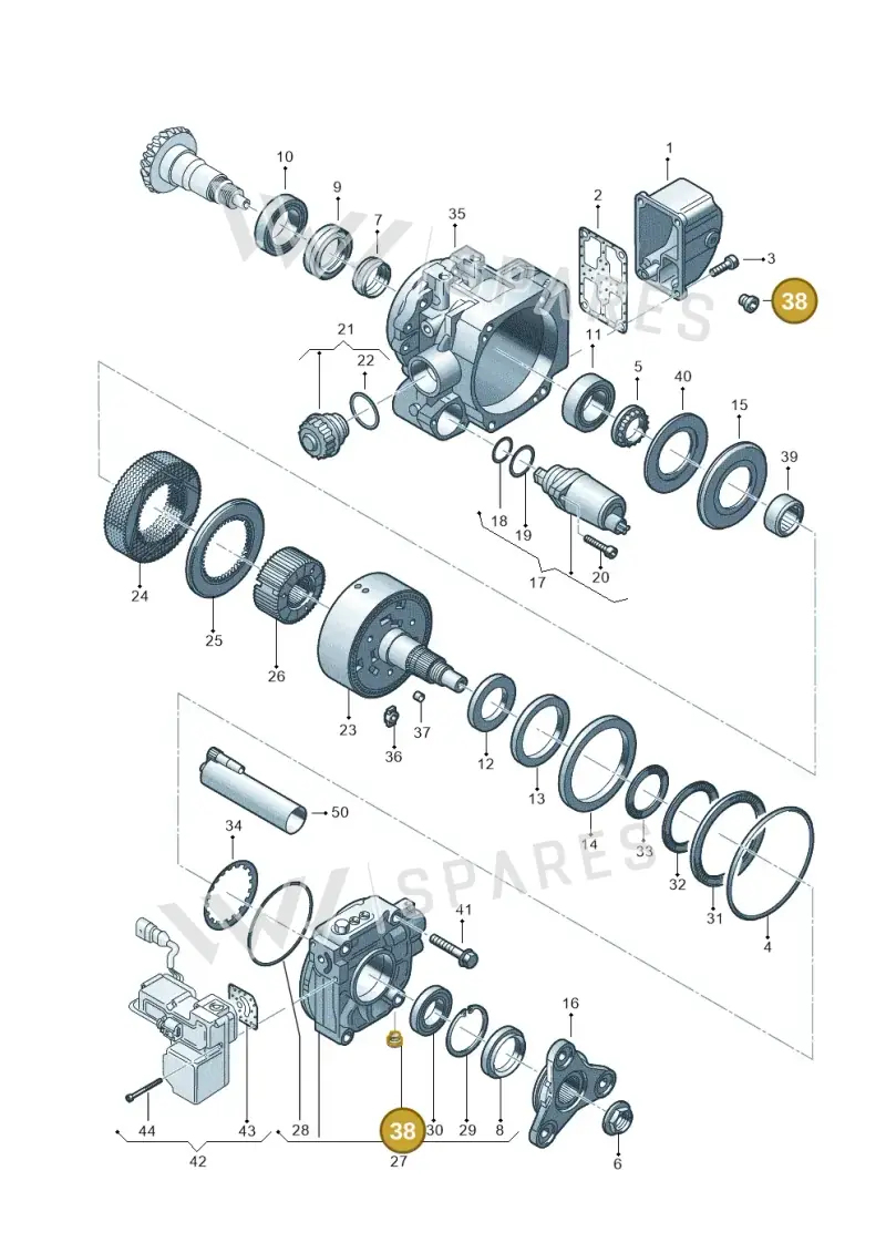 02D525729 — SEAT Alhambra (2006-2010) diagram 194525150, position 38