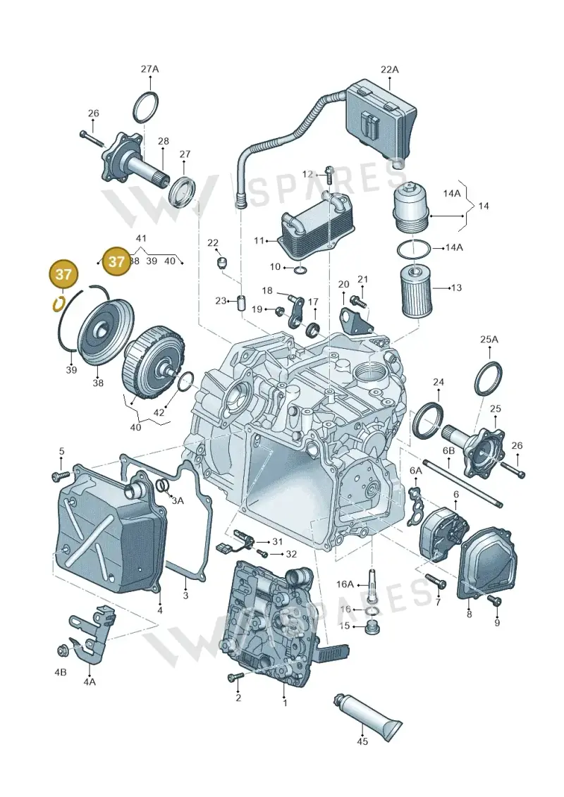 02E311321F — SEAT Altea XL Reference (2013-2013) diagram 712321650, position 37