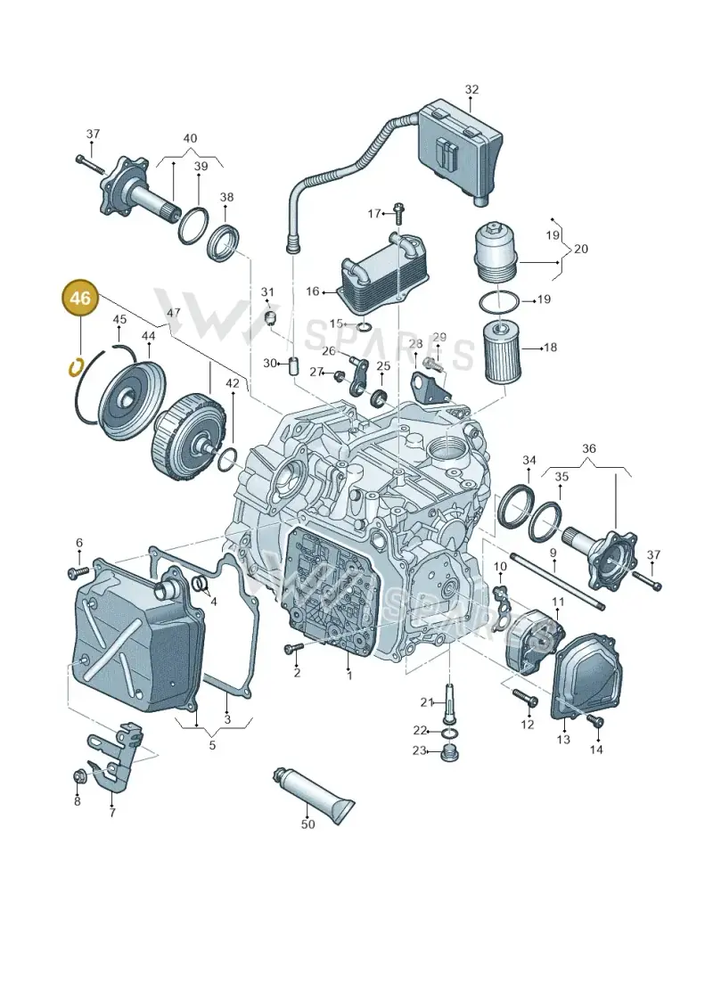 02E311321G — SEAT Ateca Style (2016-) diagram 793321650, position 46