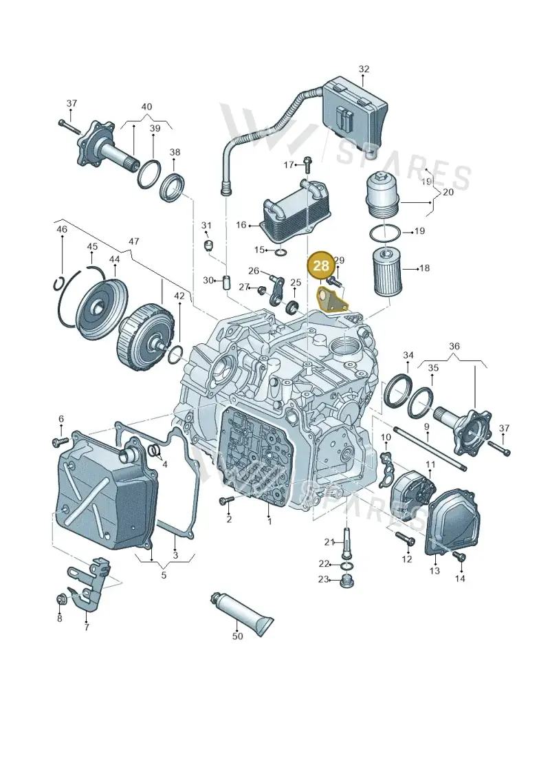 02E321397D — SEAT Ateca Style (2016-) diagram 793321650, position 28