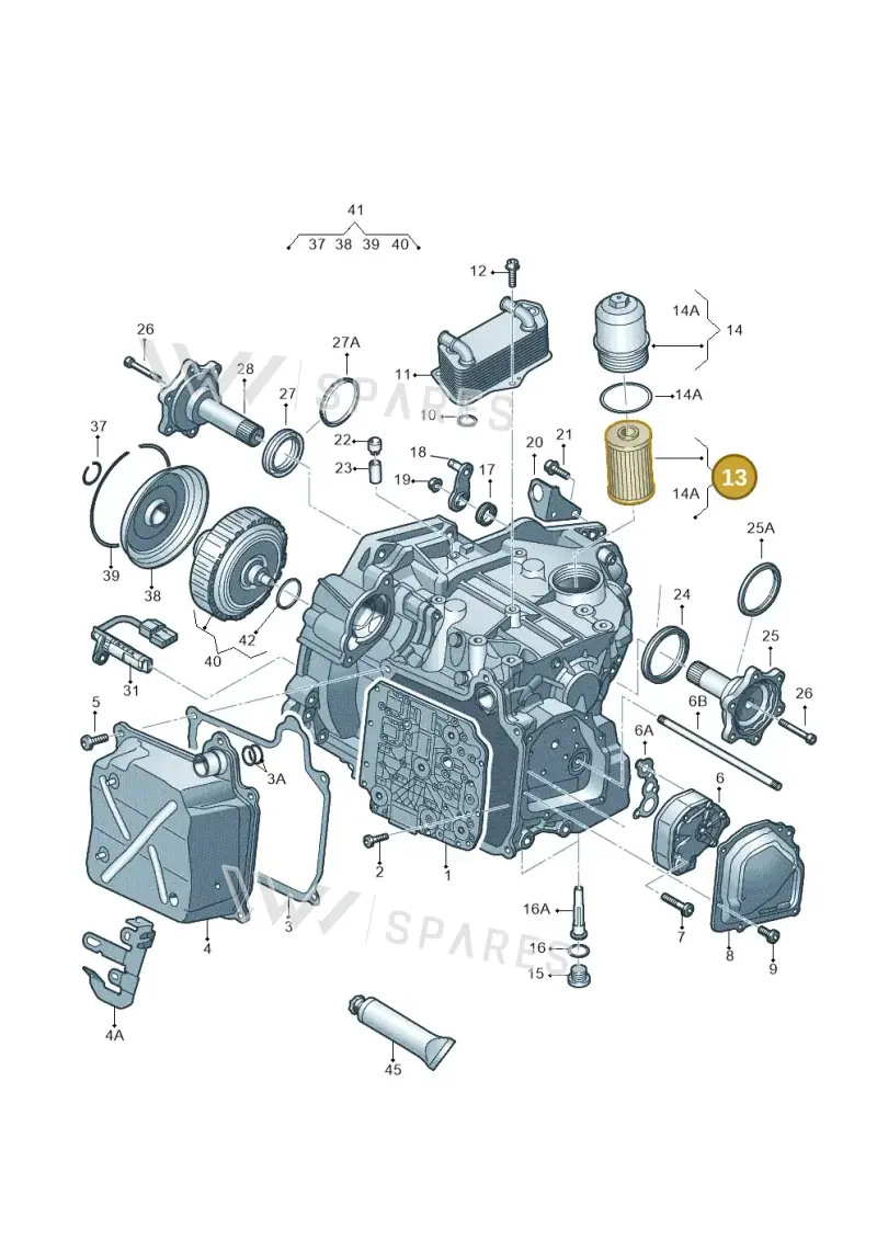 02E398051 — SEAT Altea XL Reference (2010-2013) diagram 712321600, position 13