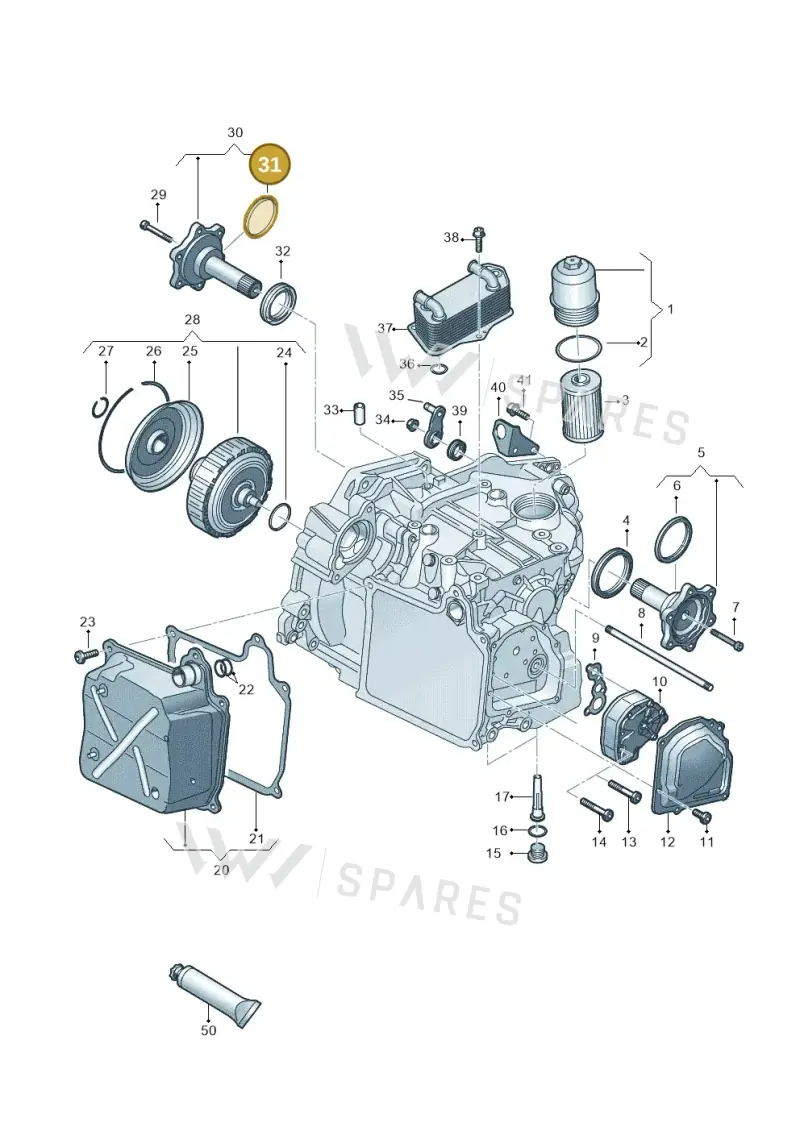 02E409375A — SEAT Tarraco FR (2018-2024) diagram 827355050, position 31