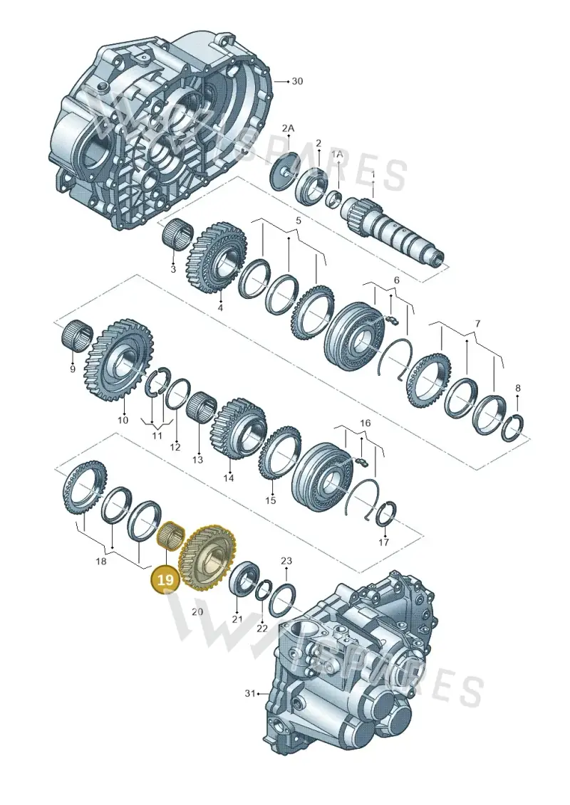 02F311115 — SEAT Leon style (2019-) diagram 694311430, position 19