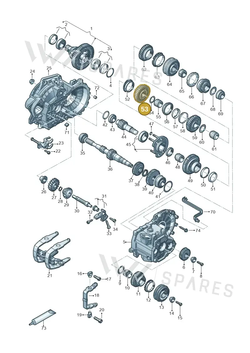 02J311239N — SEAT Arona FR (2017-) diagram 827315030, position 53