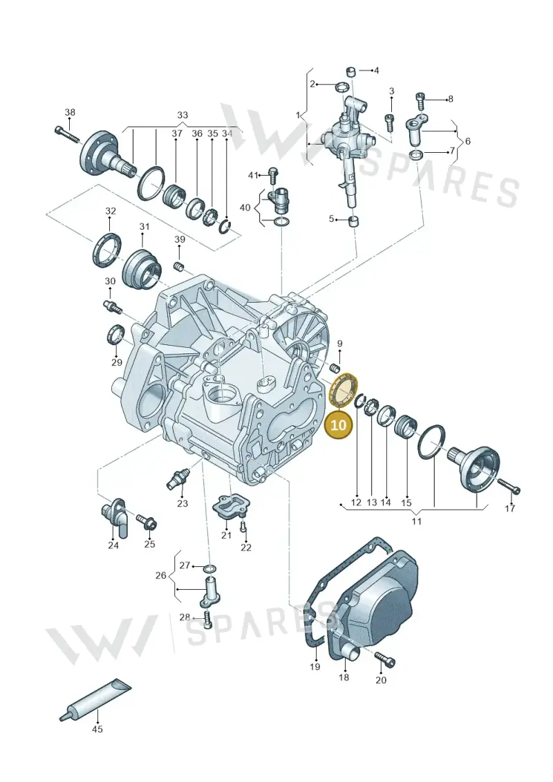 02J409189E — SEAT Leon style (2019-) diagram 495300100, position 10