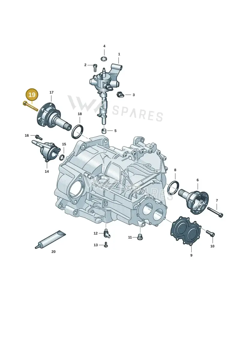 02J409359 — SEAT Formentor TSI CUPRA (2020-) diagram 5h0301150, position 19