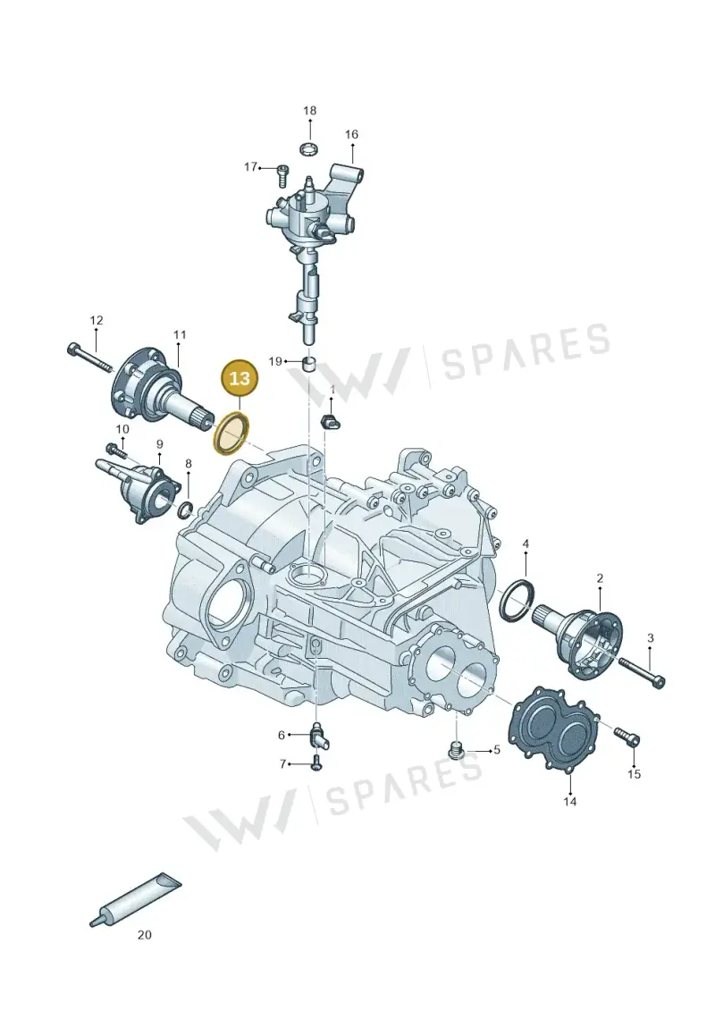 02M301189L — SEAT Ateca Style (2016-) diagram 596300102, position 13