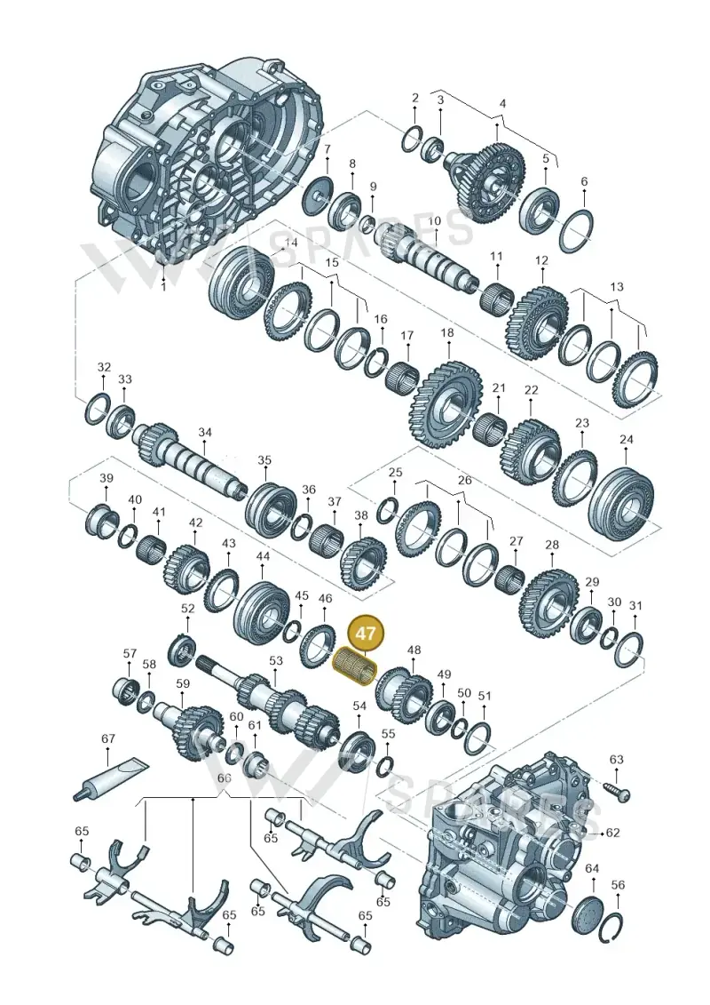 02M311151 — SEAT Leon ST Stylance (2016-2020) diagram 827330030, position 47