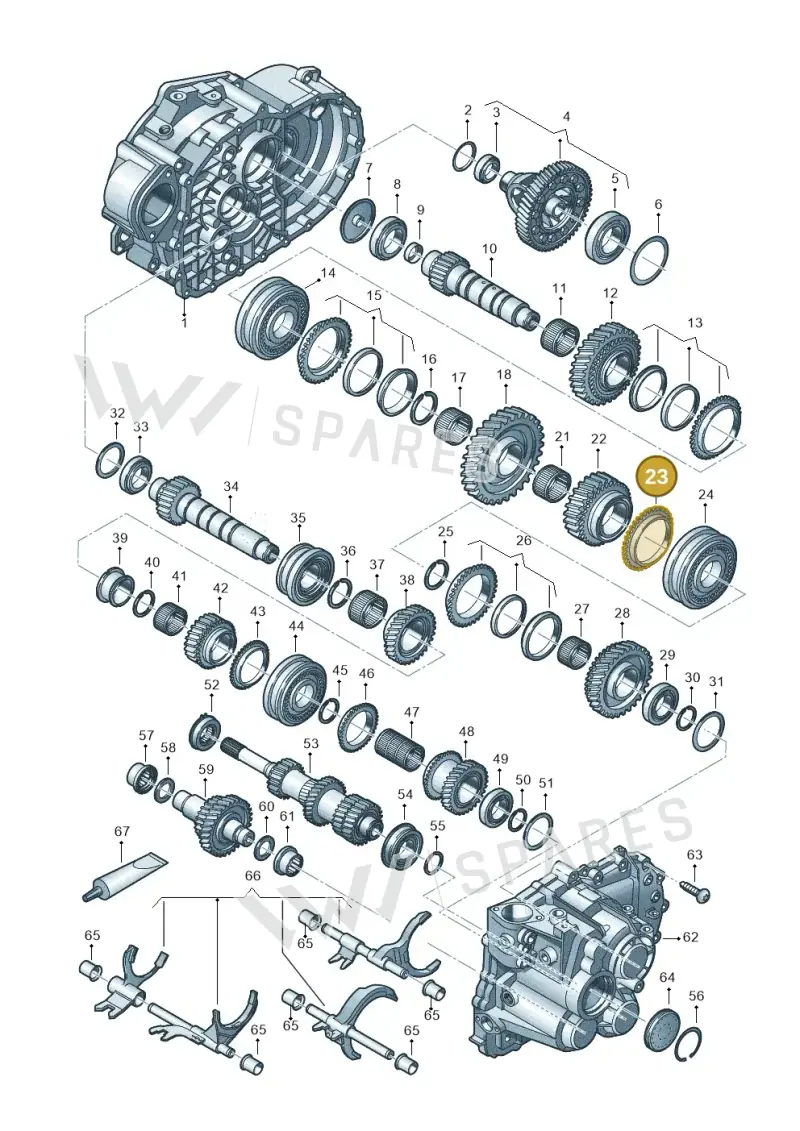 02M311269S — SEAT Leon ST Stylance (2016-2020) diagram 827330030, position 23