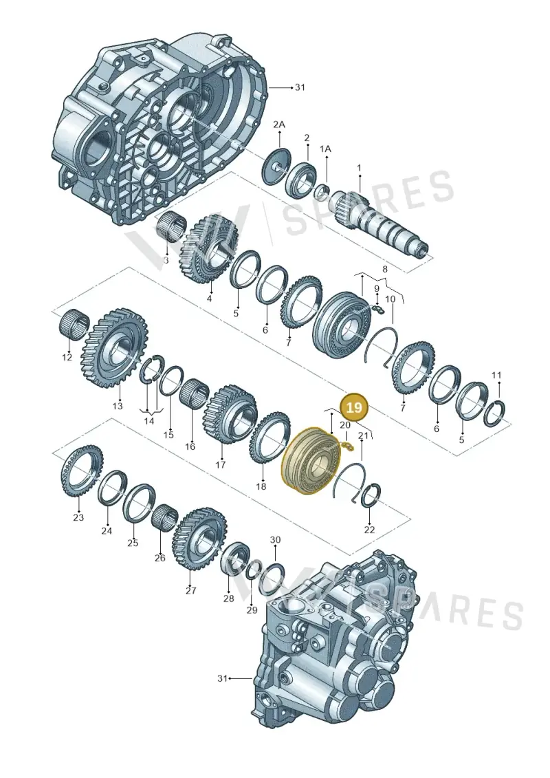 02M311301E — SEAT ALTEA                  07> (2006-) diagram 194311580, position 19