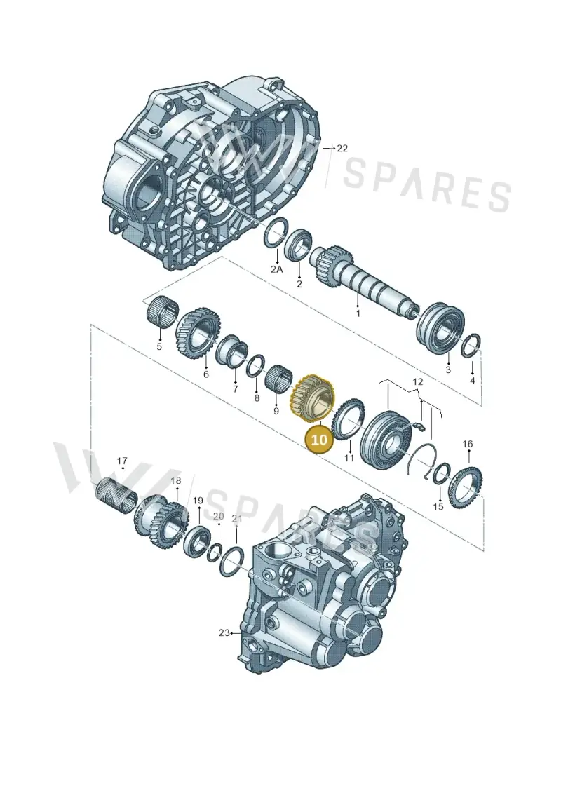 02M311349AR — SEAT Leon style (2019-) diagram 694311440, position 10