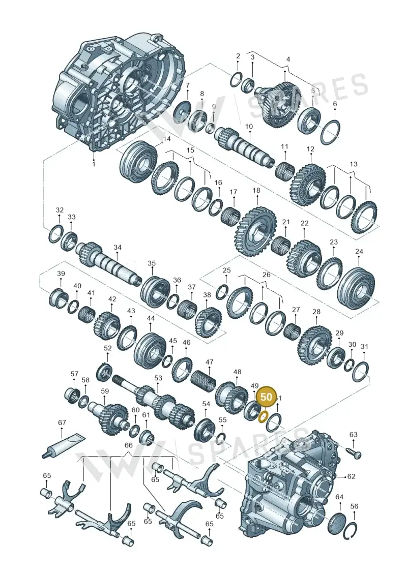02M398008 — SEAT Leon ST Stylance (2016-2020) diagram 827330030, position 50