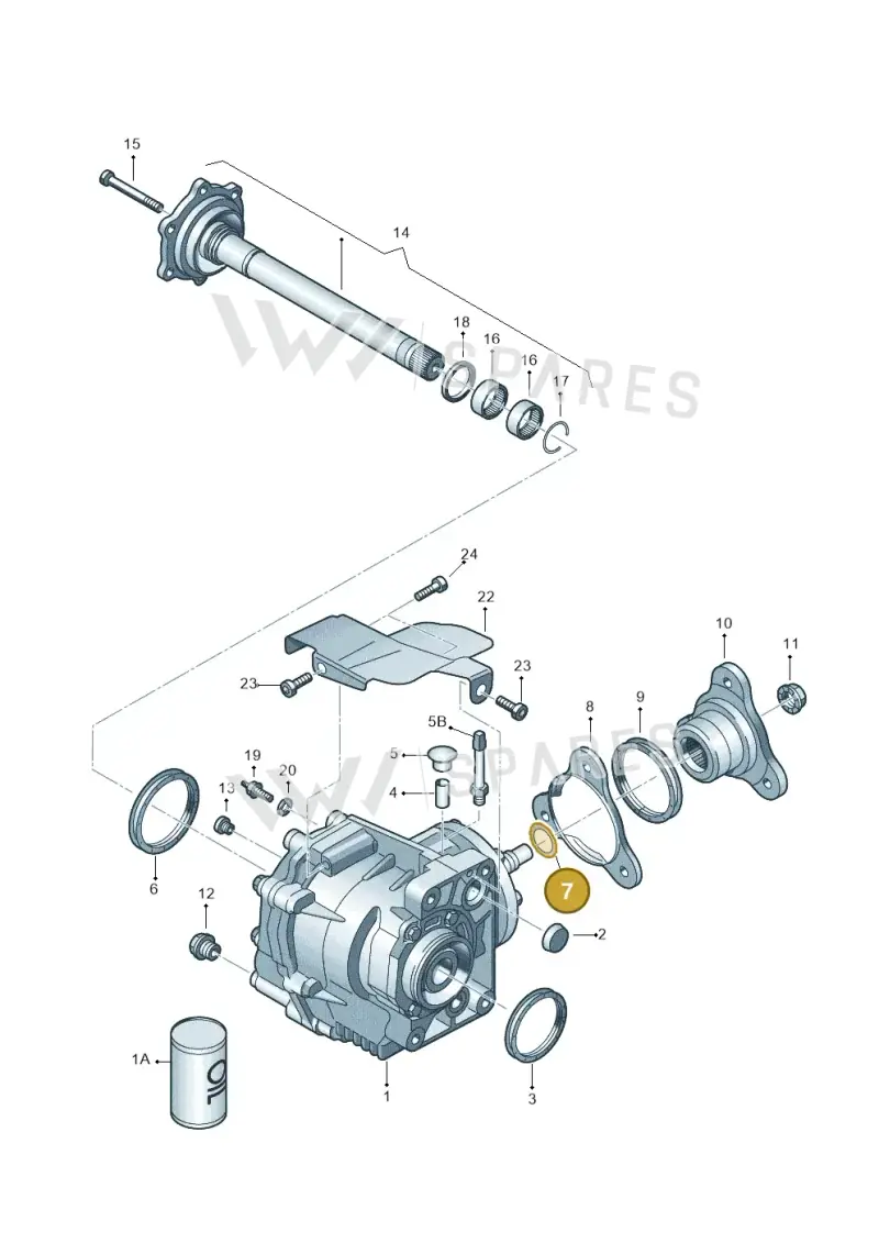 02M409280B — SEAT ALTEA                  07> (2006-) diagram 420409400, position 7