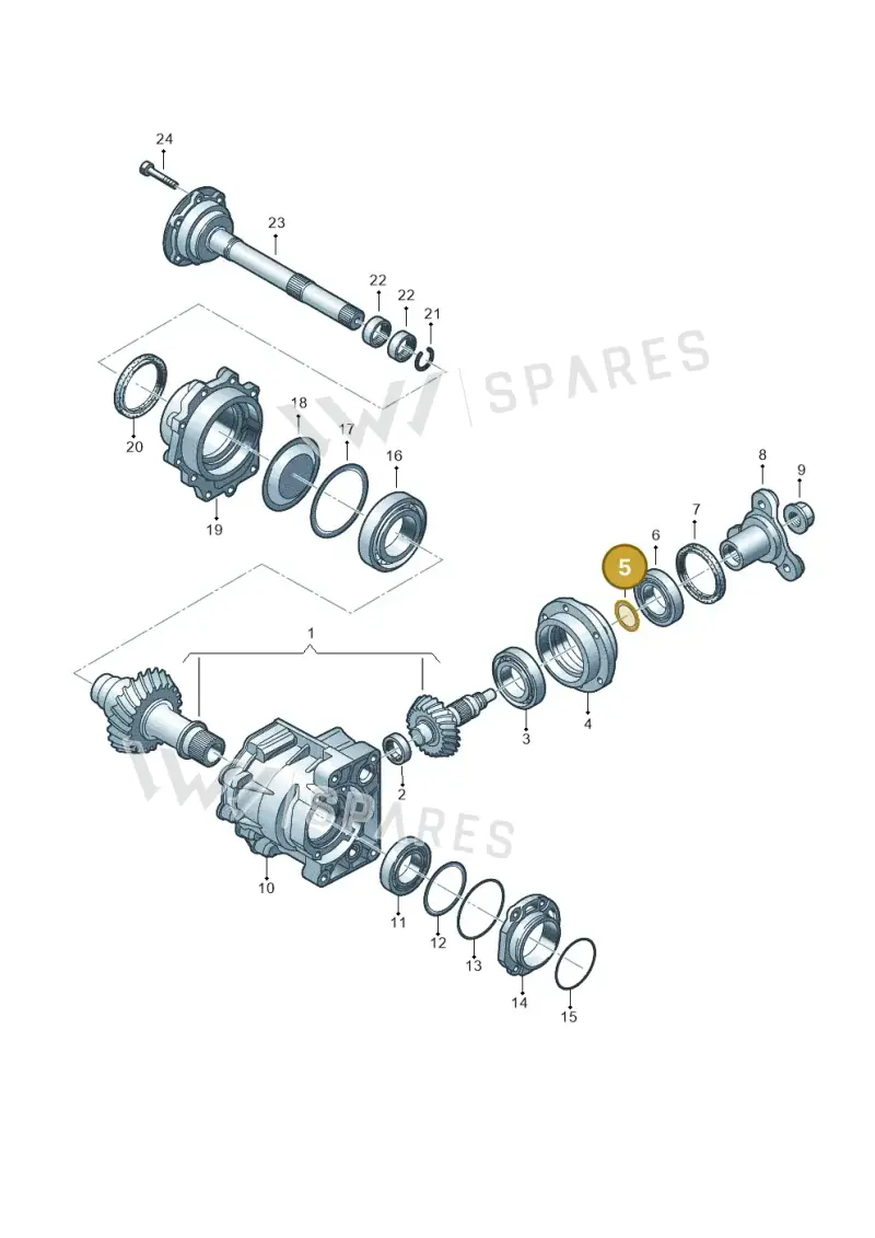 02M409280D — SEAT TOLEDO/LEON/LEON-4 (2001-2006) diagram 194409470, position 5