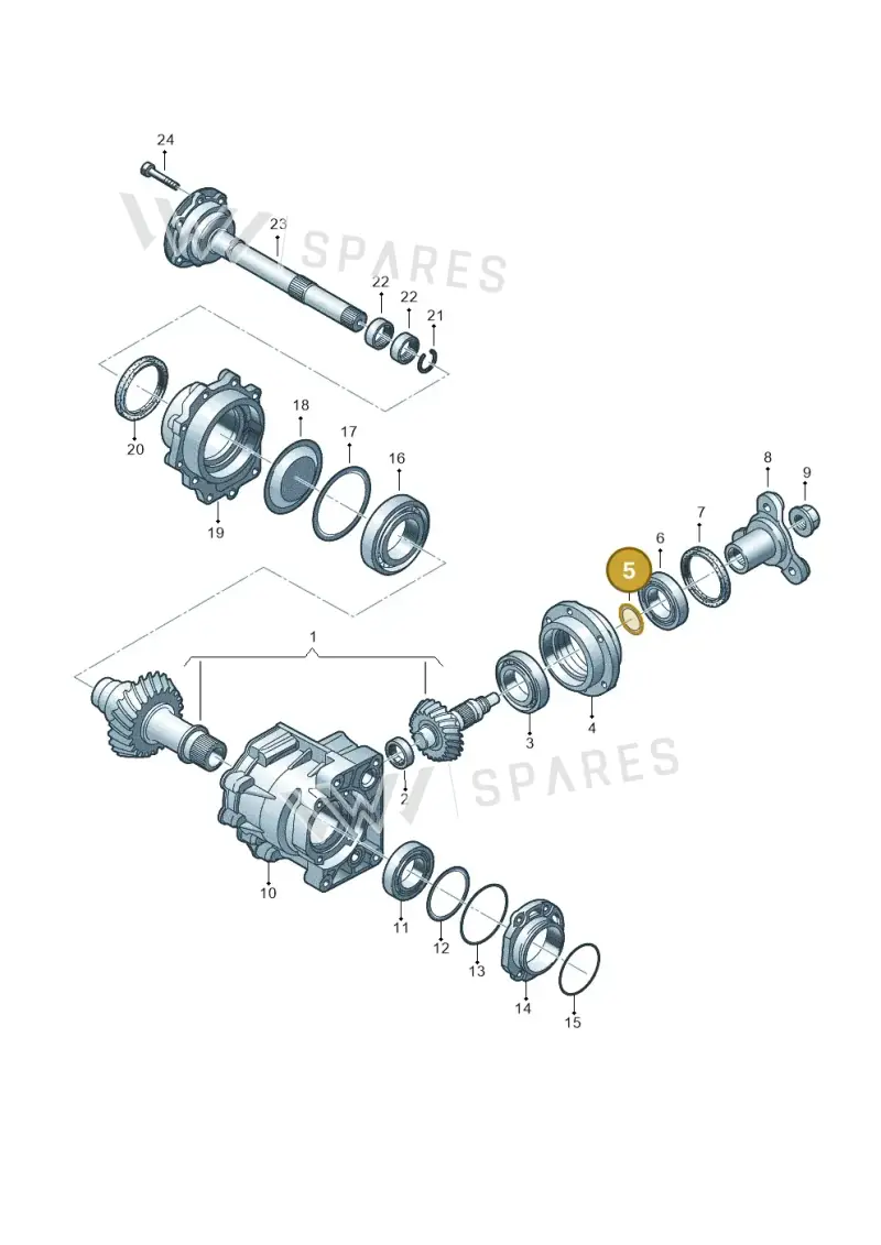 02M409280H — SEAT TOLEDO/LEON/LEON-4 (2001-2006) diagram 194409470, position 5