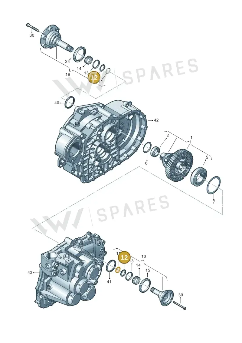 02M409374A — SEAT Leon style (2019-) diagram 746409200, position 12