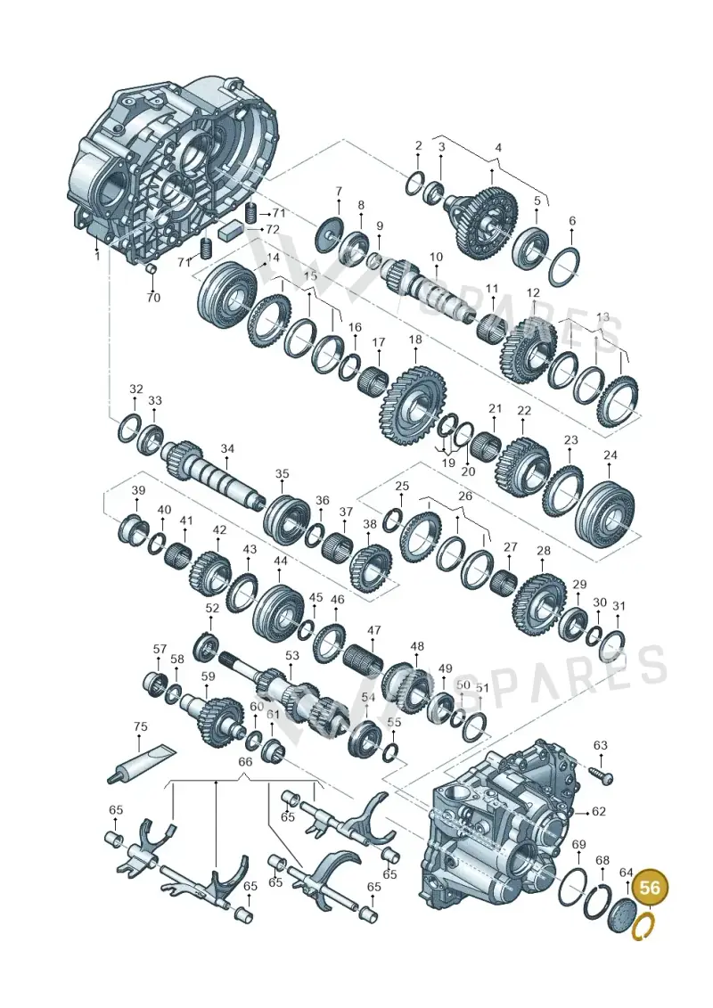 02Q311187 — SEAT Tarraco FR (2018-2024) diagram 813300552, position 56