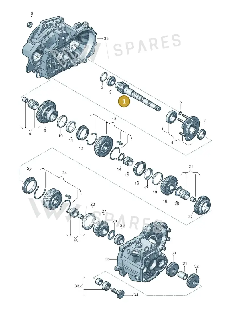 02S311205G — SEAT Ibiza FR (2017-) diagram 746311300, position 1