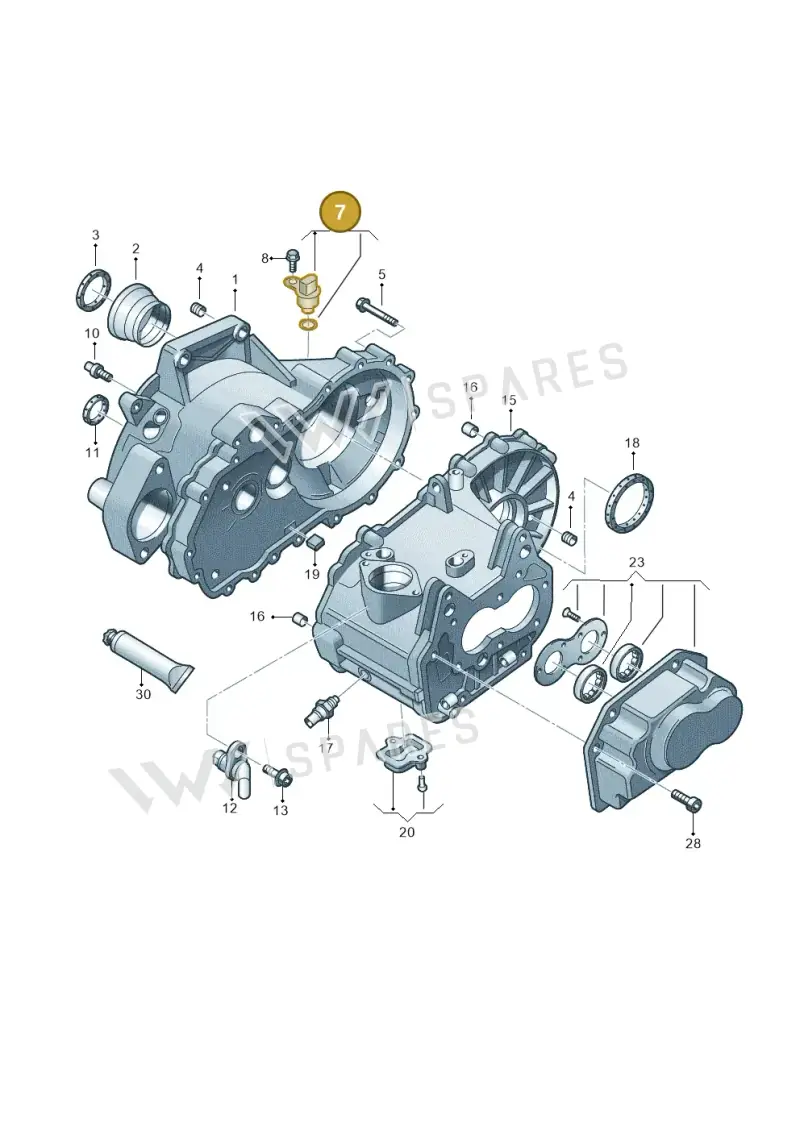 02T301115B — SEAT Toledo Reference (2015-2019) diagram 672301370, position 7
