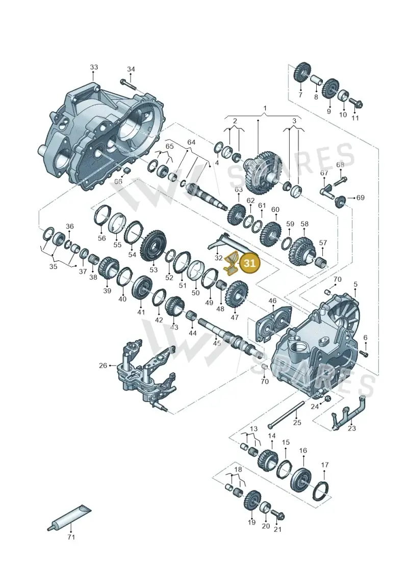 02T301288 — SEAT Arona FR (2017-) diagram 827310030, position 31