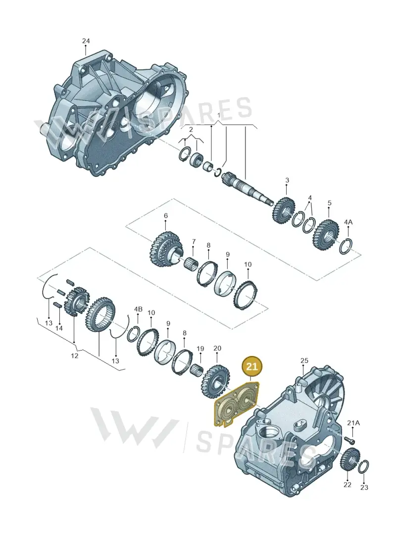 02T311206J — SEAT Ibiza FR (2017-) diagram 746311090, position 21