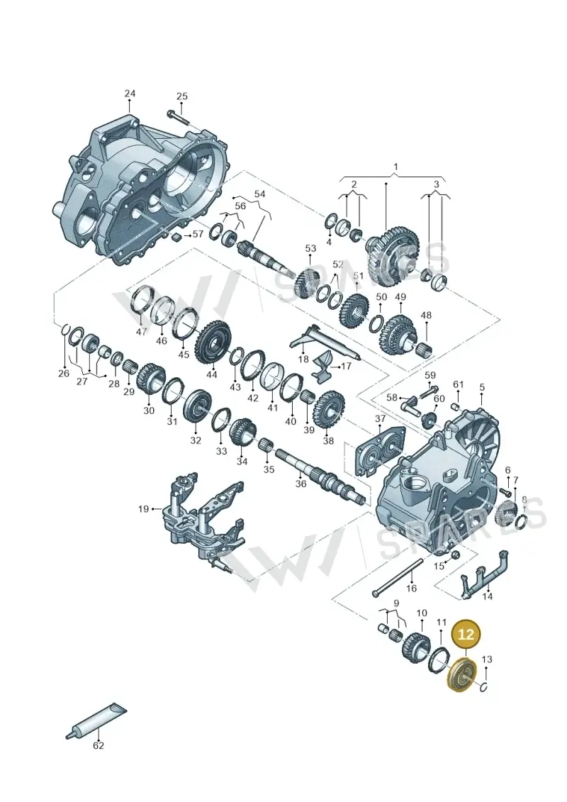 02T311241E — SEAT Leon style (2019-) diagram 827305060, position 12